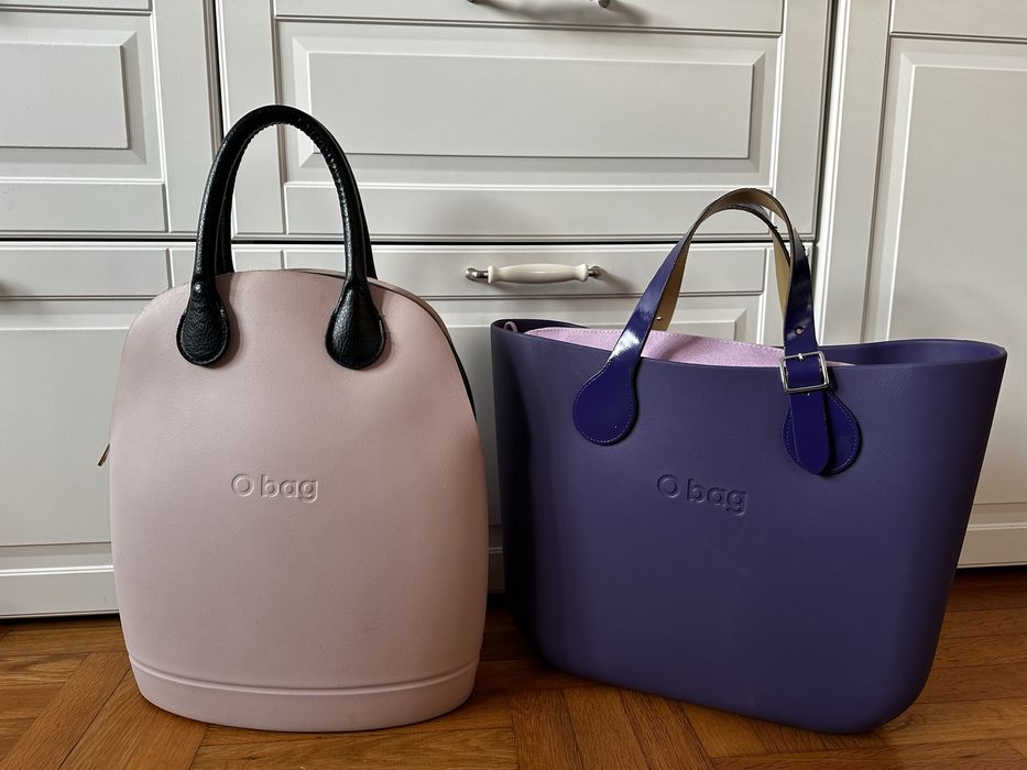 O'bag чанти в лилаво, бледо розово и цвят диня О баг O bag
