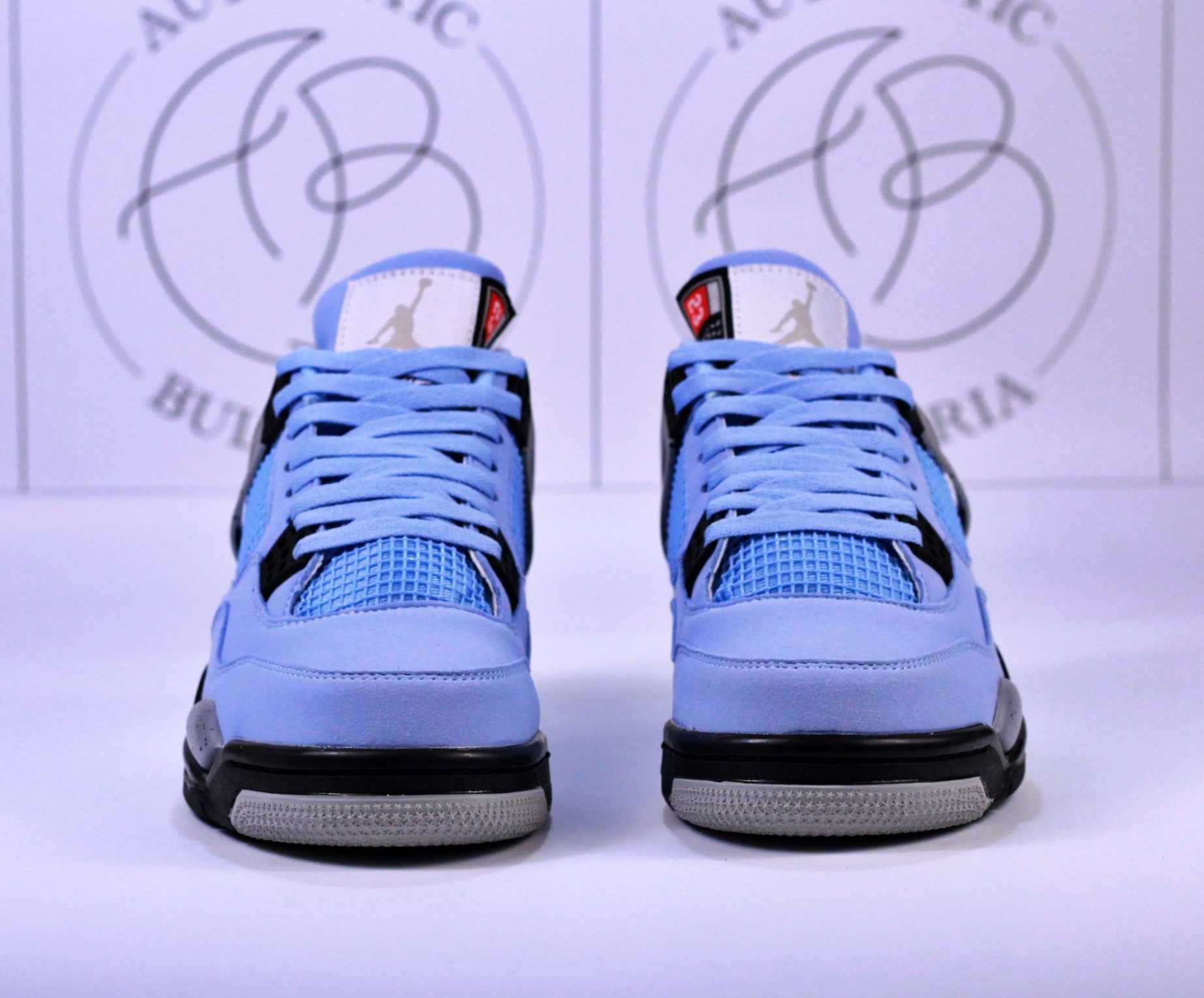 Nike Air Jordan Retro 4 University Blue Thunder White Cement Oreo