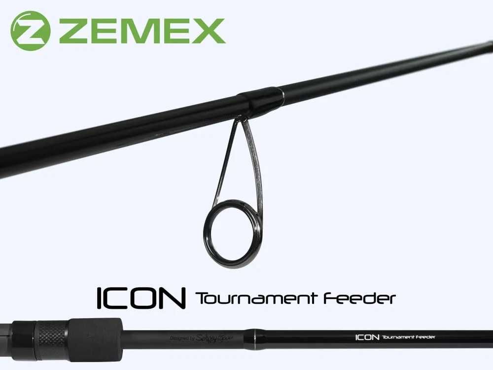 Фидерное удилище ZEMEX Icon Tournament Feeder до 35 гр, 300 см