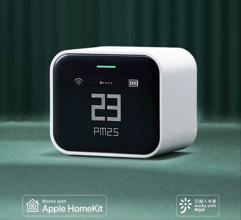 Анализатор воздуха Xiaomi. 5в1 CO2, PM2,5, PM10, темп. и влажность