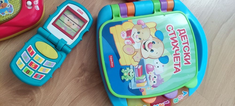 Музикални/сензорни/образователни играчки 3+ мес., 6+, 1+ г.