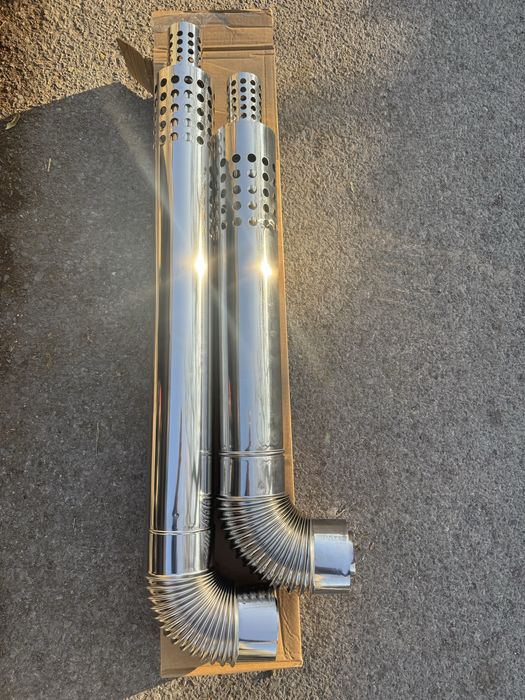 коаксиальный дымоход нержавеющая сталь