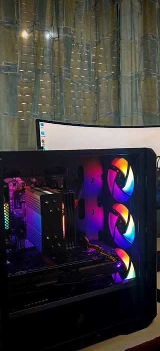 Продавам PC Ryzen 7 5700X/32Gb/512GB SSD + 1TB HDD/RTX 2060 Super/Гарц