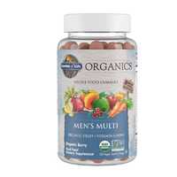 Жевательные витамины для мужчин Garden of Life Organics — ягоды — серт