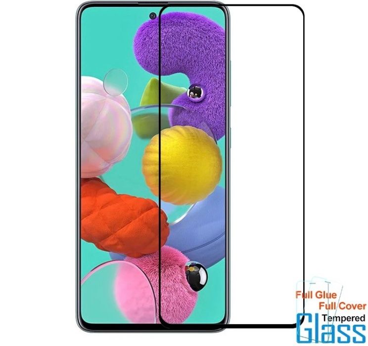 Samsung A50/A51/A52/A53/A54/A55 Folie Sticla Curbata 9D Tempered Glass