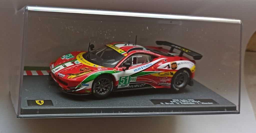 Macheta Ferrari 458 Italia GT3 24h Le Mans 2014 - Bburago/Altaya 1/43