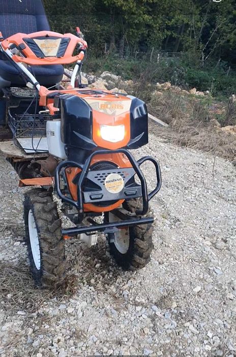 Motocultor Ruris 1002 kds Diesel cu remorca