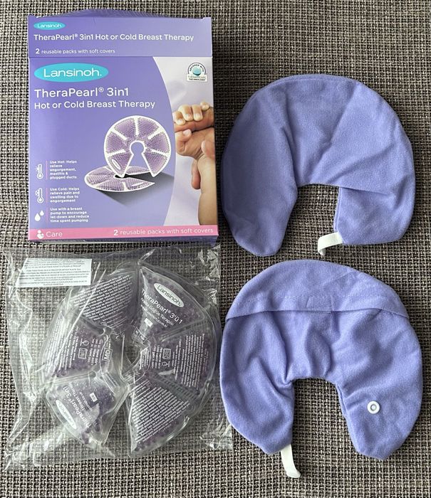 Set comprese cu gel Lansinoh pentru ingrijirea sanilor in alaptare