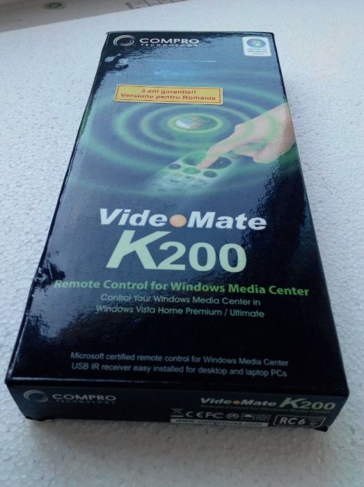 Telecomanda-Telecomenzi- Compro VideoMate K200_pt Windows Media Center