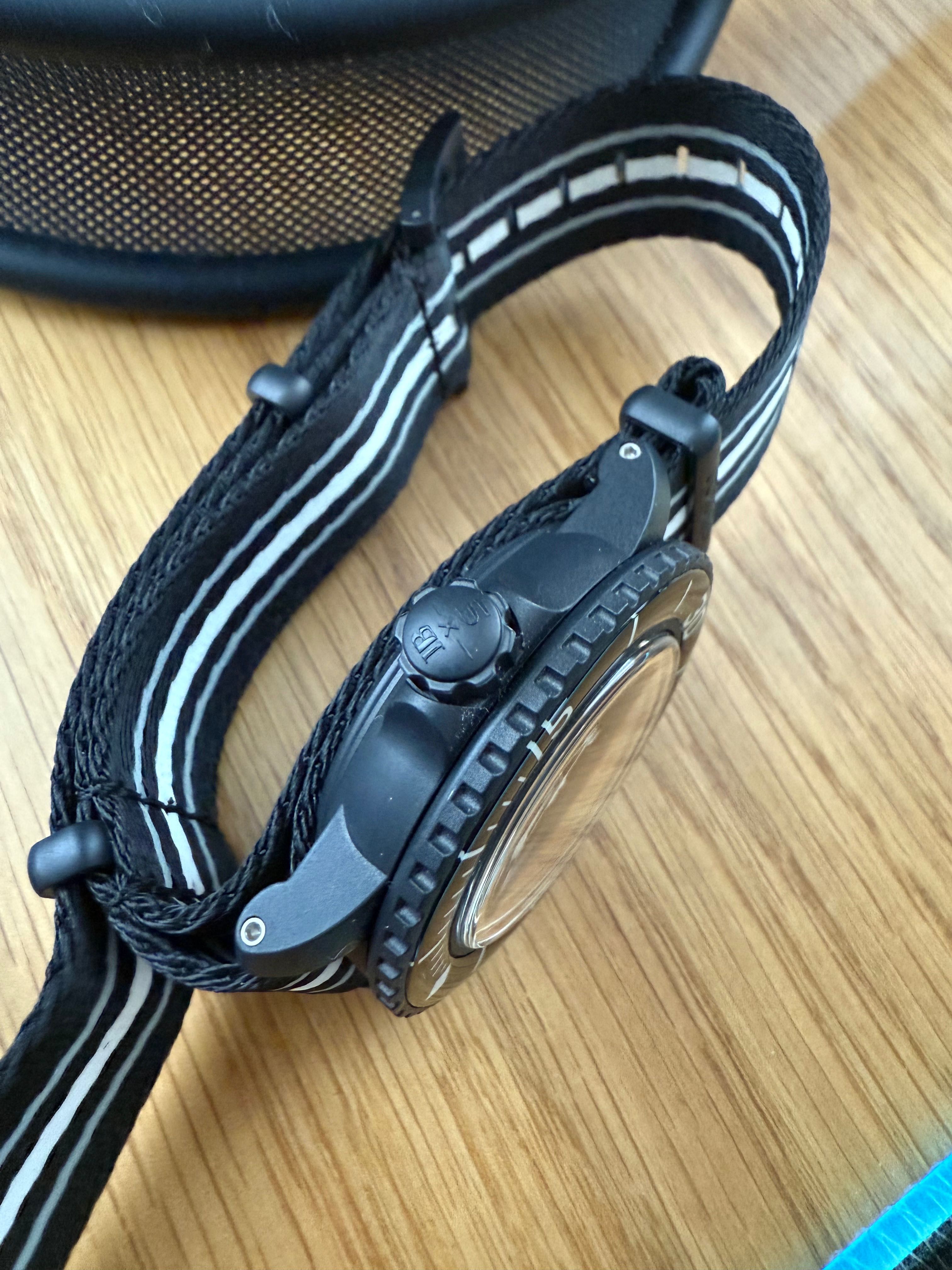 Blancpain x Swatch OCEAN OF STORMS - Black