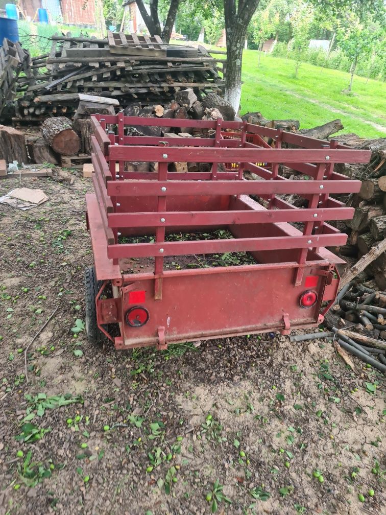 Tractor Murray Briggs straton 11 hp, remorca motocultor