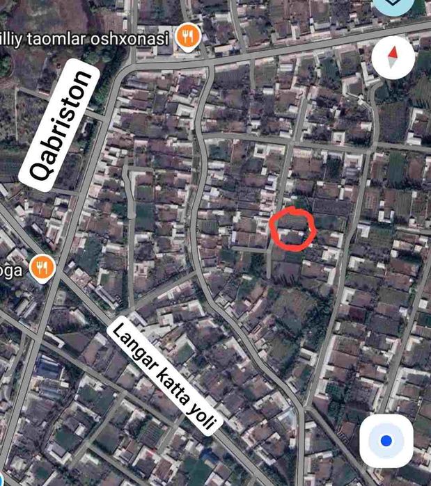 Mahalla ichidan yer sotiladi