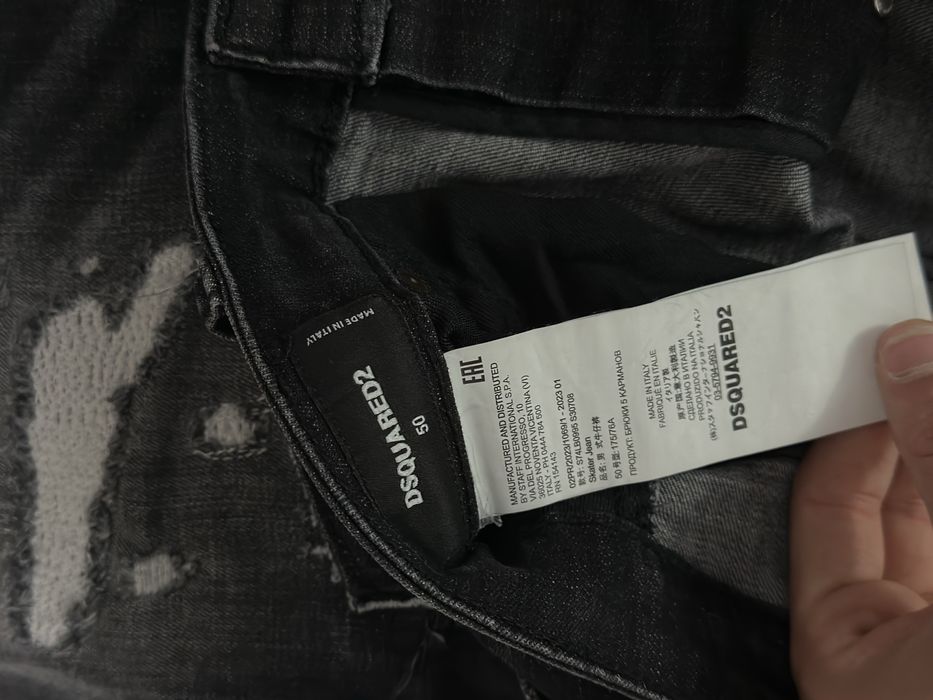 Къси дънки деним DSQUARED2 състовние чисто нови