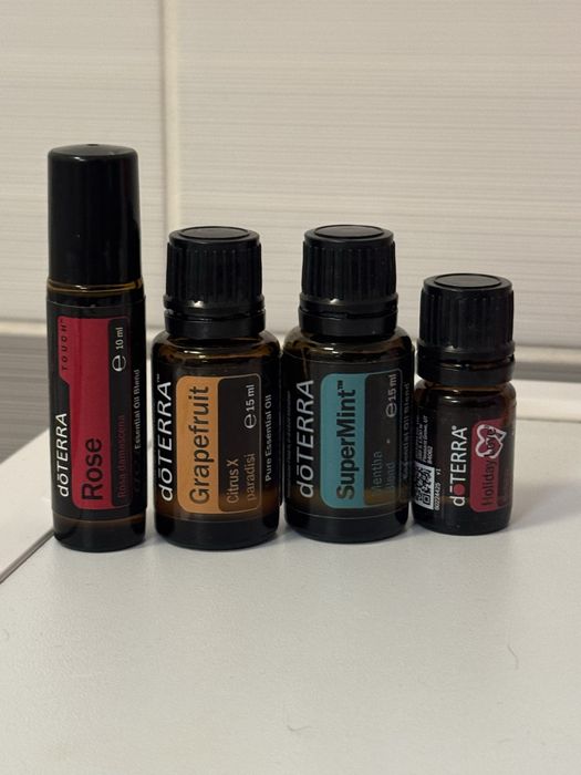 Set 4 uleiuri dōTERRA  – folosite puțin