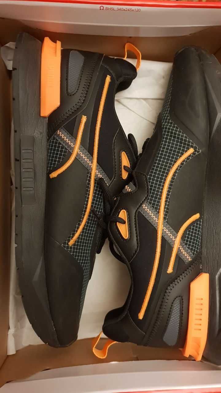 Puma Sneakers Mirage Tech Ripstop 381673 01 Negru/Orange - Marimea 45