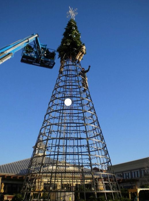 Yangi yil archasini oʻrnatish установка навогоднех ёлки