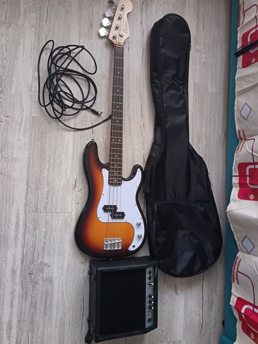 Vând set chitară electrică bass