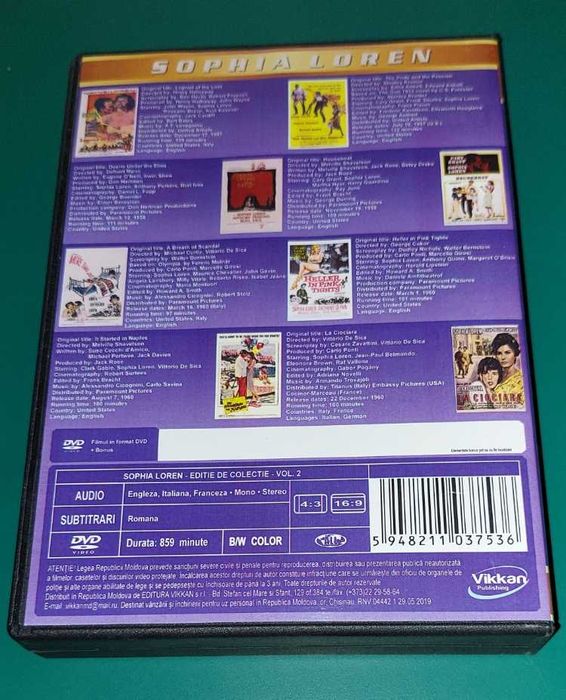 Sophia Loren Collection volume 2 - subtitrare limba romana
