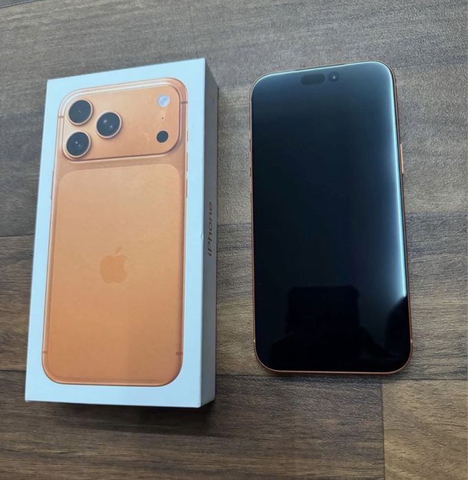 Iphone 17 Pro Max 256GB Cosmic Orange nou desigilat folosit putin
