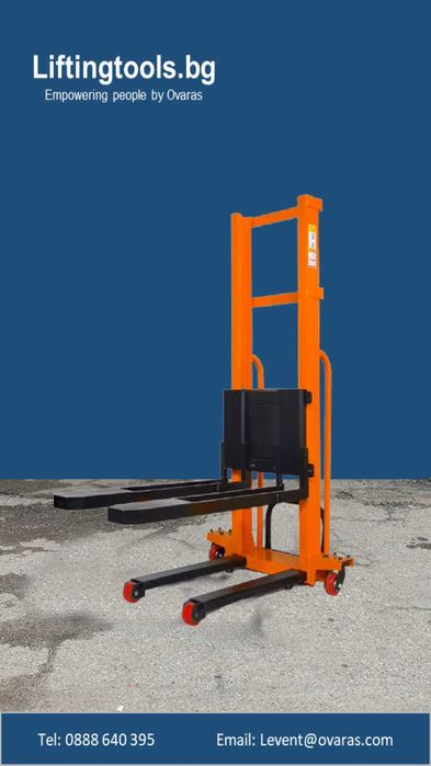 Самотоварещ се електрокар /стекер/ палетна количка