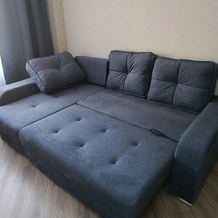 Новый диван с отоманкой