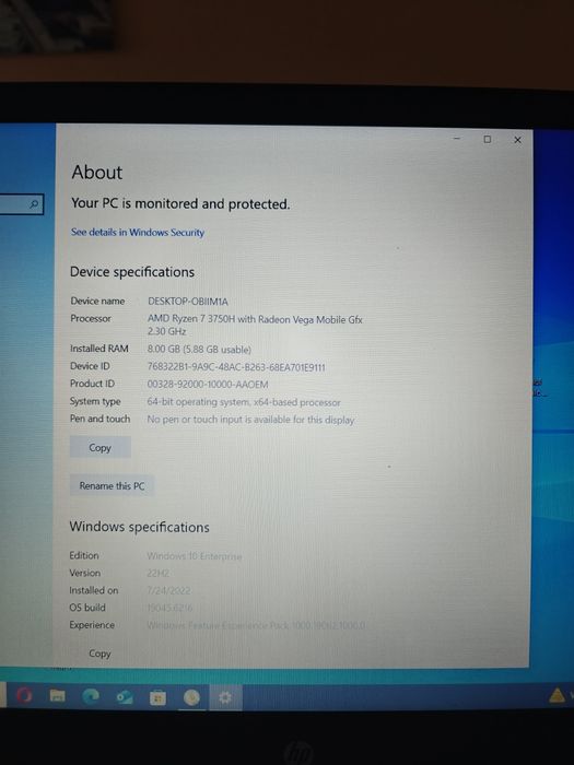 Laptop gaming HP Pavilion