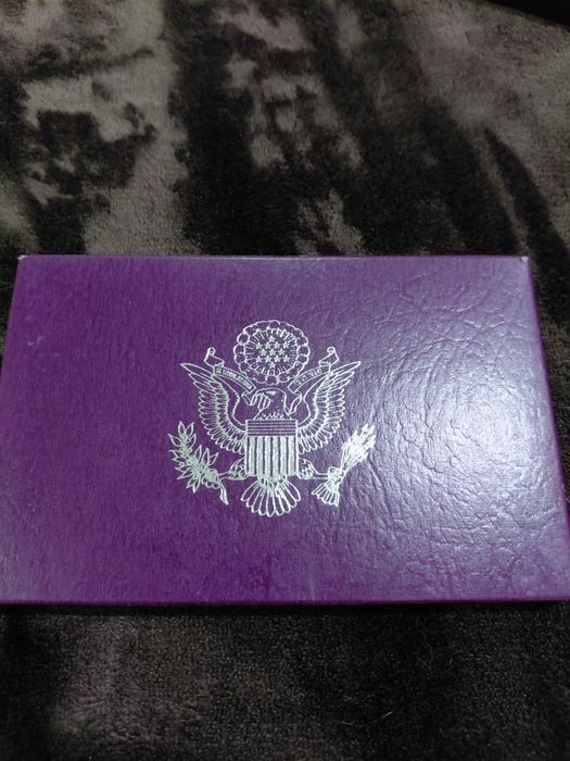 США  1989 Штаты Кеннеди НАБОР 5 монет. ПРУФ Двор S