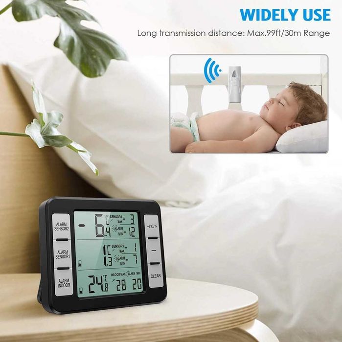 Termometru frigider Brifit, termometru digital