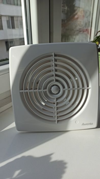 Ventilator de evacuare, Awenta, Plastic, 18W, Alb