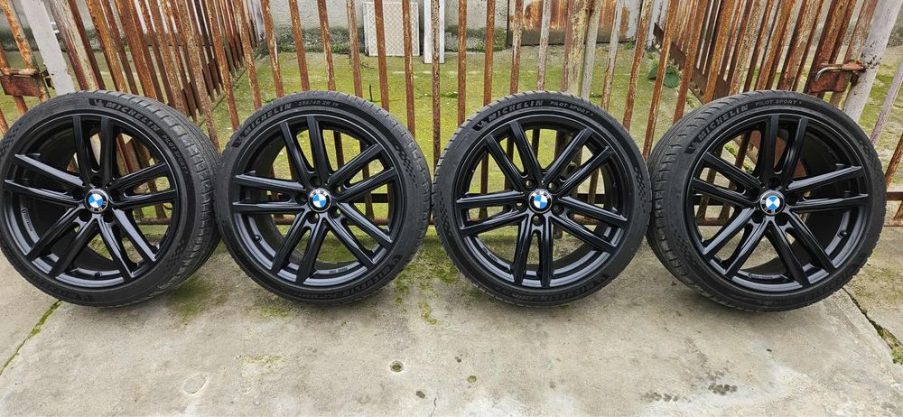 4бр. Алуминиеви джанти с гуми за BMW 5x120 4x9J ET37