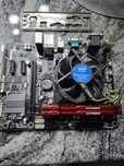Placa de baza , ram, procesor cu ventilator