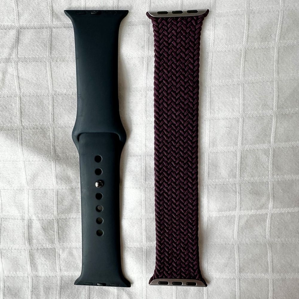 Каишка Apple Braided Solo Loop Dark Cherry 41mm