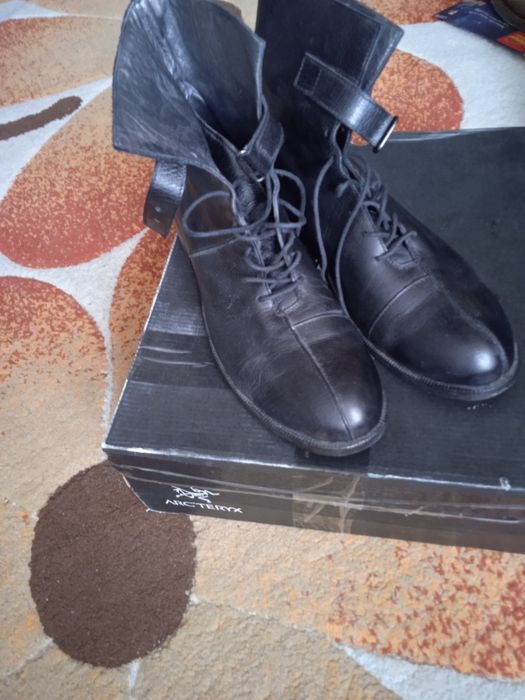 Ghete Italia totalmente din piele