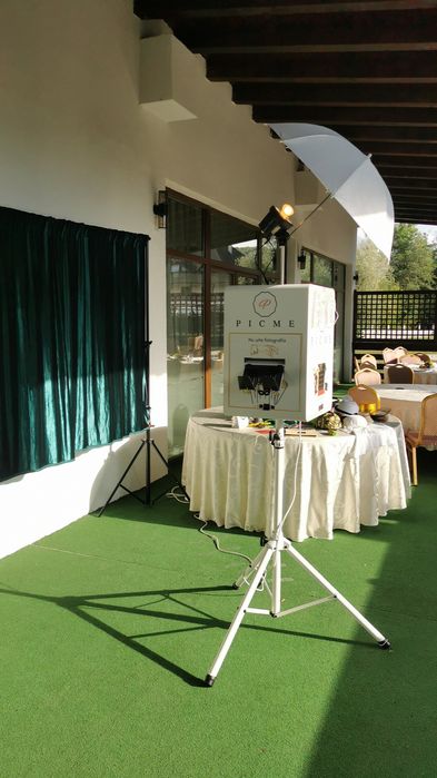 Cabina foto booth, foto evenimente, FUM Greu, Gheață carbonică