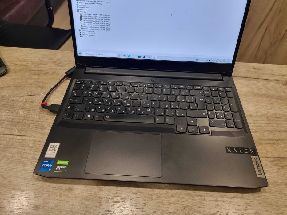 Геймърски лаптоп IdeaPad Gaming 3 Intel Core i5-11320H NVIDIA GTX 1650