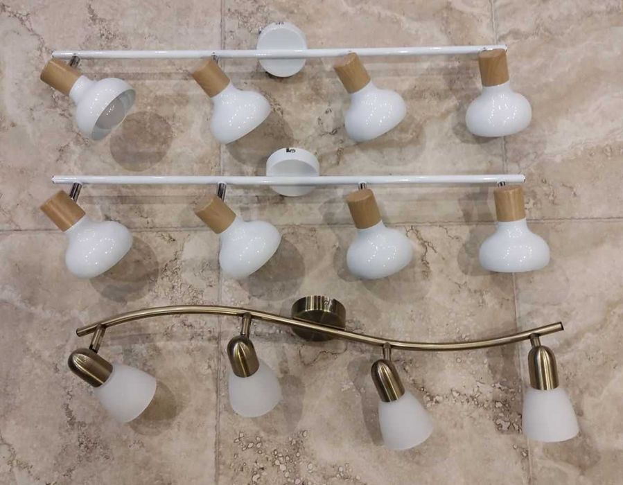 Таванни осветителн тела, LED лампи 4 бр. спотове