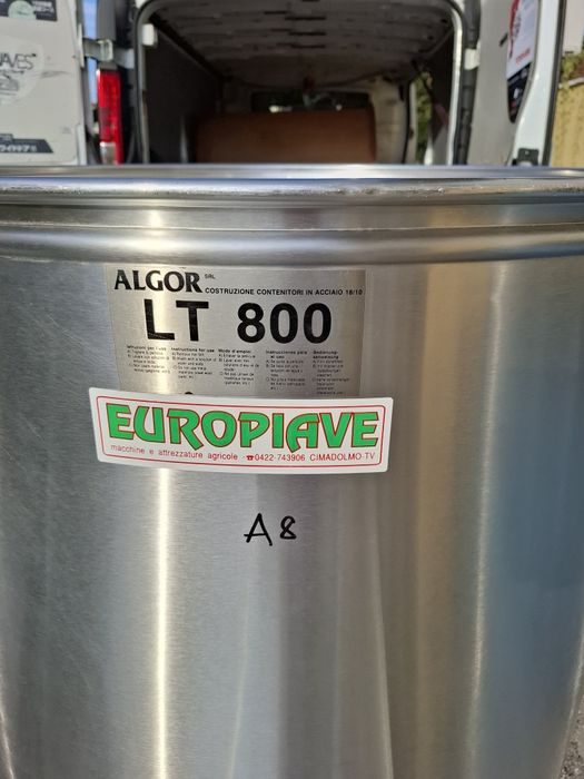 Butoi inox 1000 și 800 litri