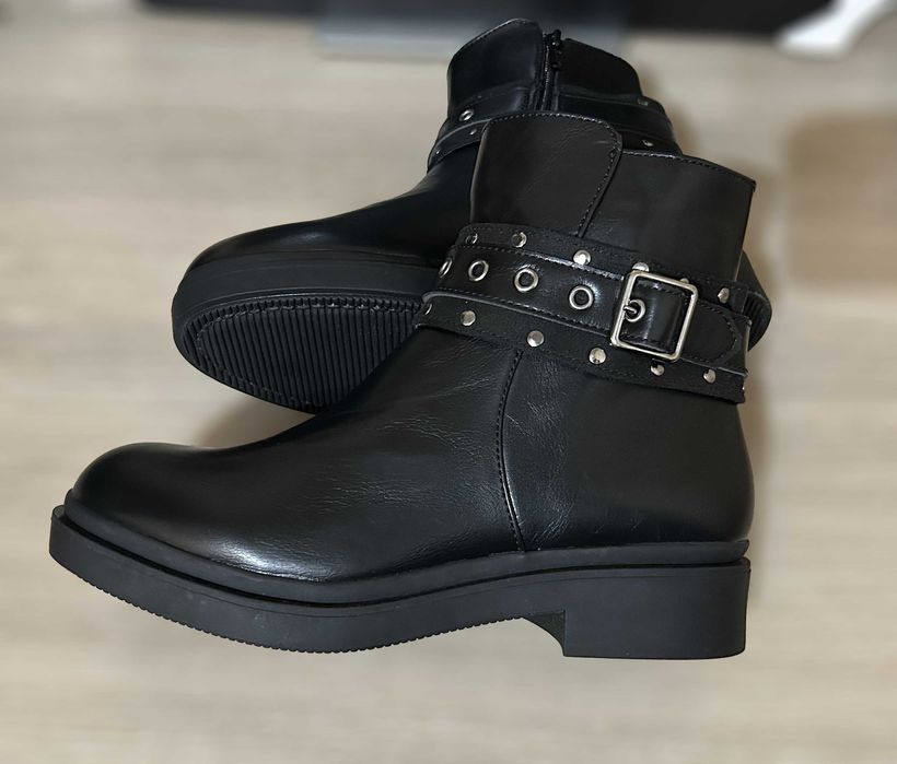 Турецкие ботинки из эко-кожи