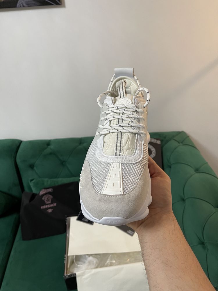 Adidasi Versace Chain Reaction Premium full Box