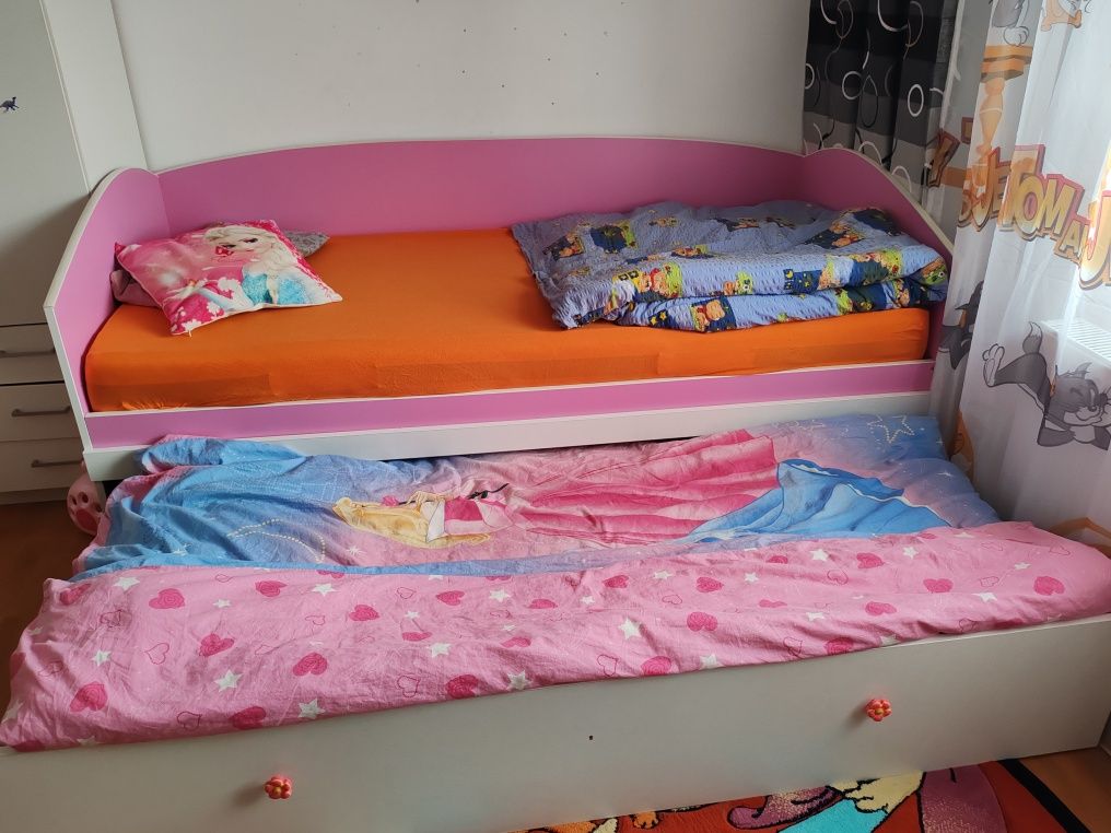 Pat și birou copii