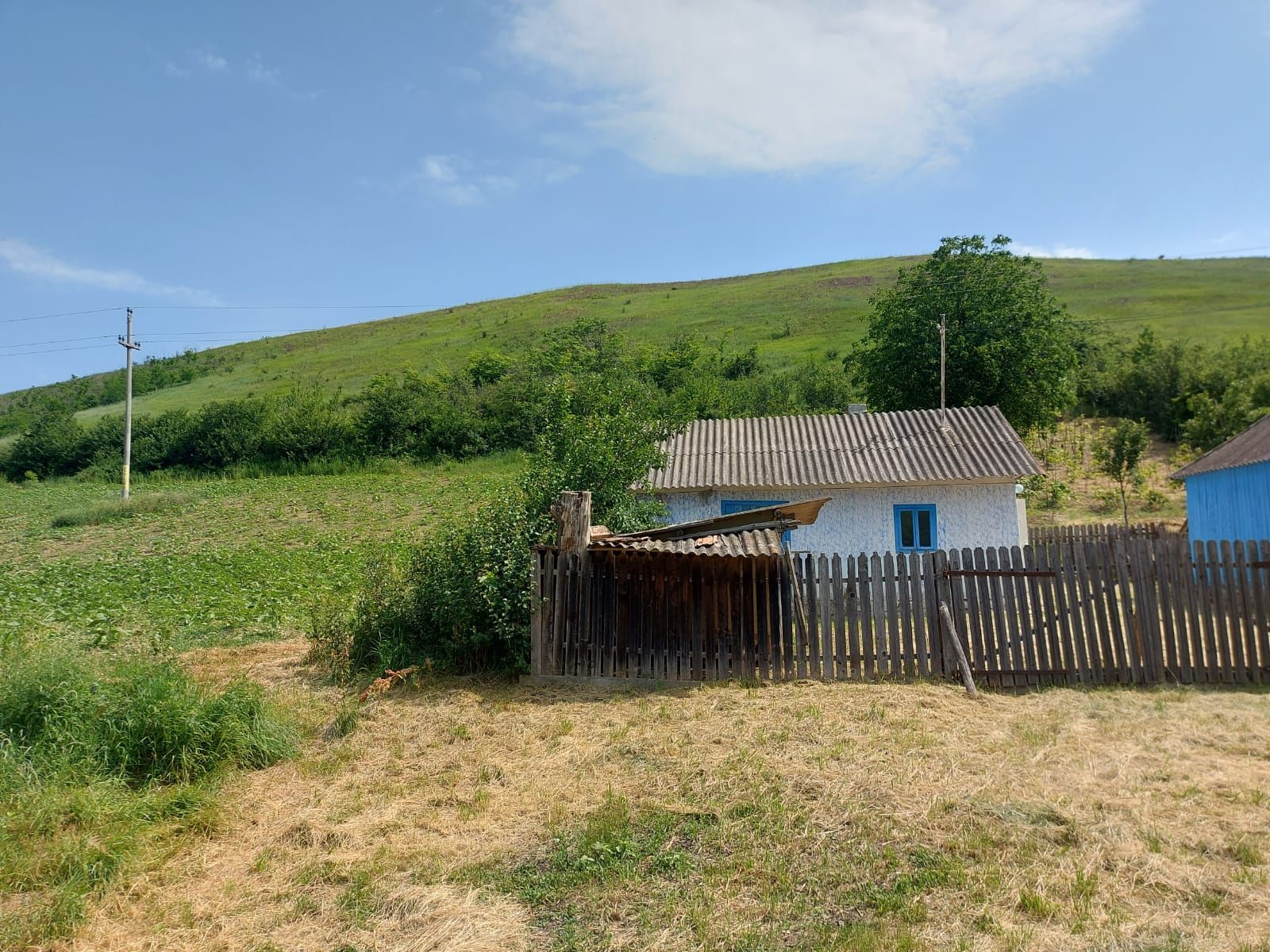 Teren intravilan+Casă bătrânească, Sat. Băiceni, Com. Curtești