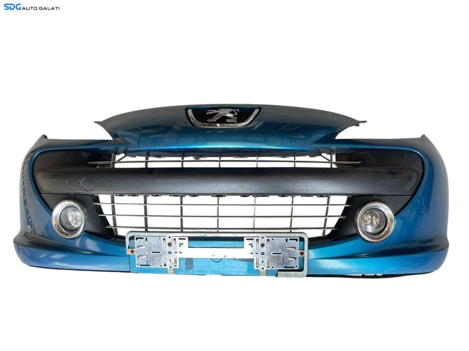 Bara Spoiler Fata Completa cu Proiectoare Peugeot 207 CC Cabrio Decapotabil 2006 - 2012 Cod 9654356880 [B4452]