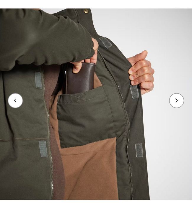 Decathlon Топло яке за лов 100, зелено