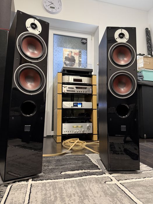 Dali Zensor 7,Piano Black Face,Negre,150W,Difz De 18Cm/7”aimpecabile