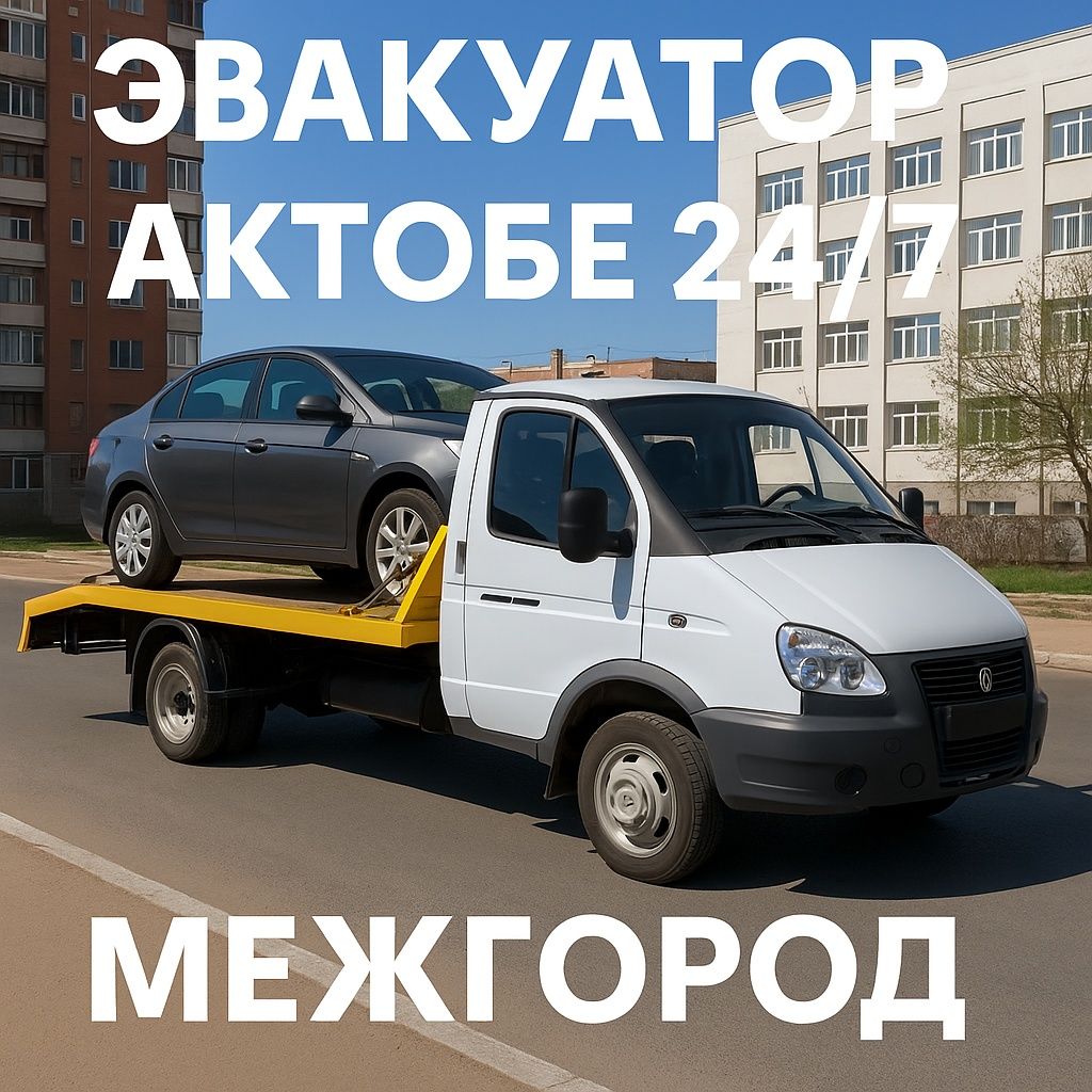 Эвакуатор Актобе НЕДОРОГО Быстро 24/7