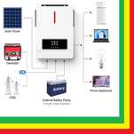 Invertor solar hibrid 6.2Kw-48v-Off Grid-Bms-Baterii-Lifepo4-Instalare