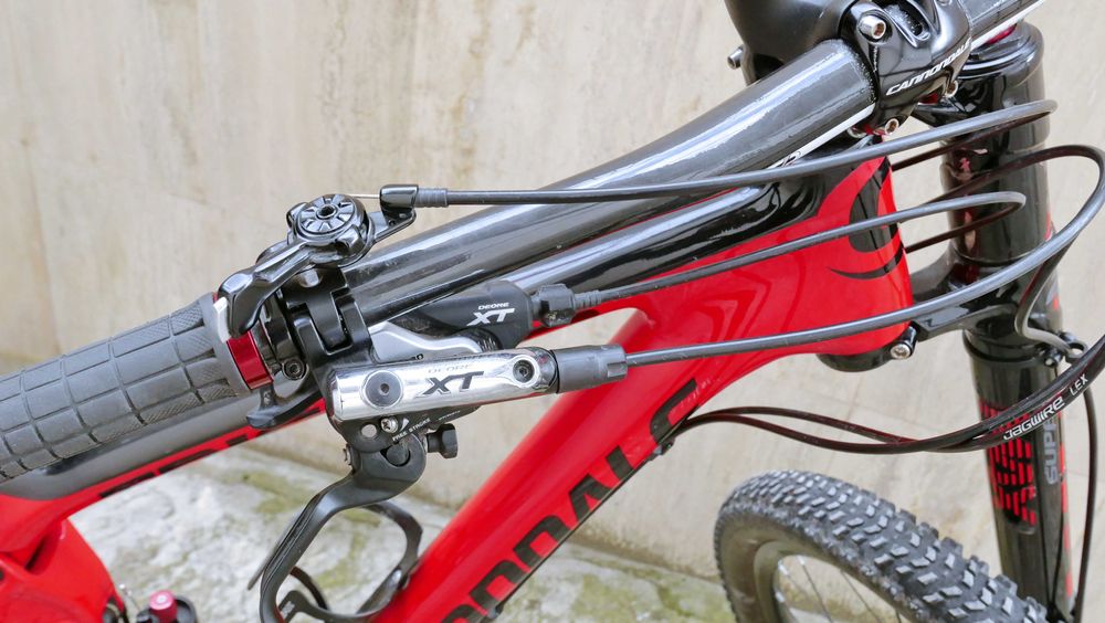 Cannondale Trigger, 27.5, карбон L, Lefty/FOX 140 ход, 2х10 Shimano XT