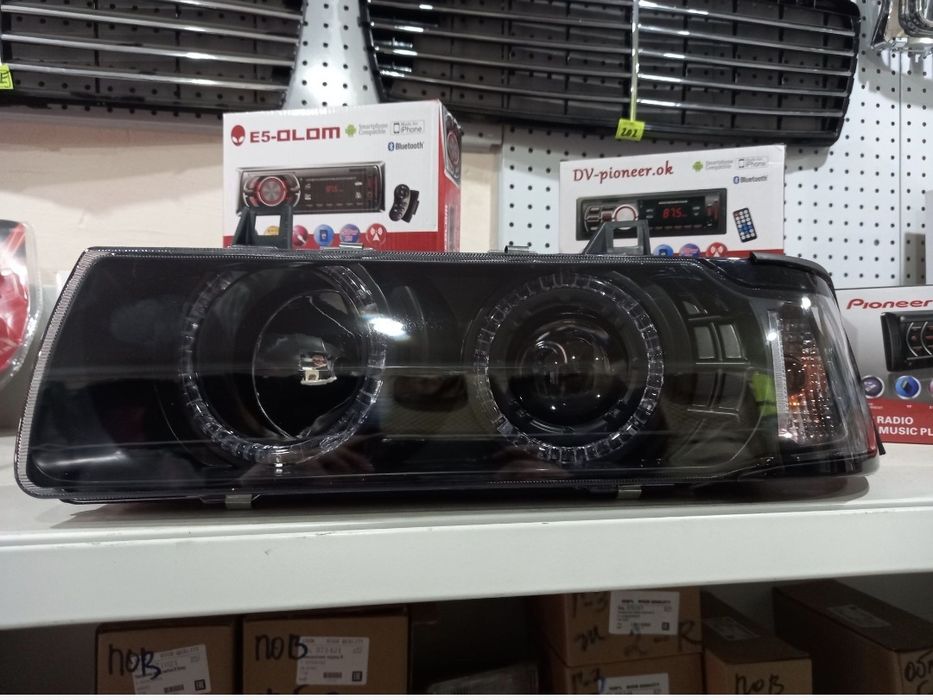 Фары БМВ Е36 хрусталь тонированные комплект