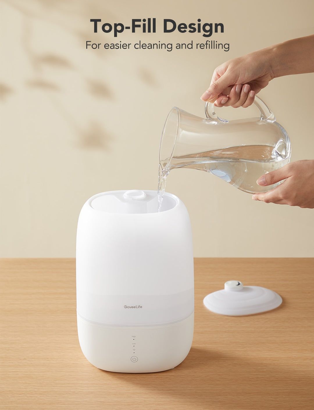 GoveeLife Smart 3-в-1 овлажнител , дифузер и нощна лампа Humidifier