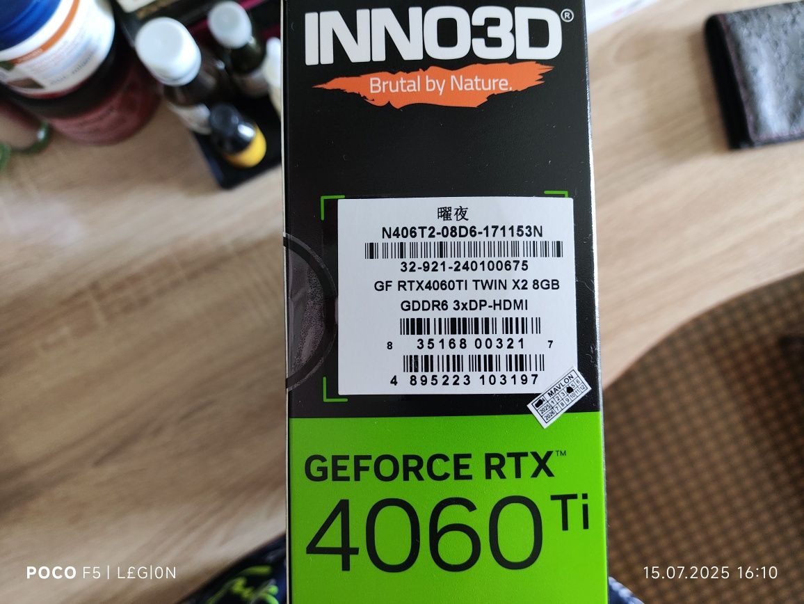 Продаю rtx 4060 ti